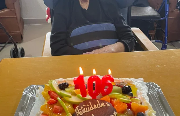 Raimunda Cumple 106 años en Nuestra Residencia de Urda.