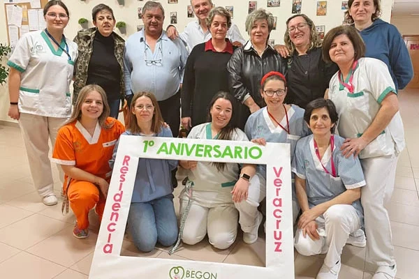 Celebramos el 1º Aniversario de la Residencia Veracruz de Urda, Toledo.