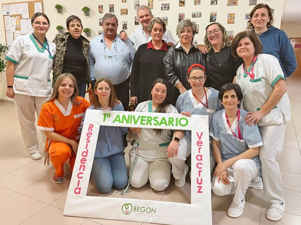 Celebramos el 1º Aniversario de la Residencia Veracruz de Urda, Toledo.